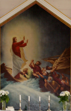 [Kuva: Jeesus tyynnyttää myrskyn]