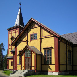 Kuva Sievin kirkosta